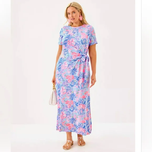 New Lilly Pulitzer Chace Maxi Dress - Picture 5 of 8